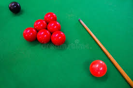 Snooker seis rojas